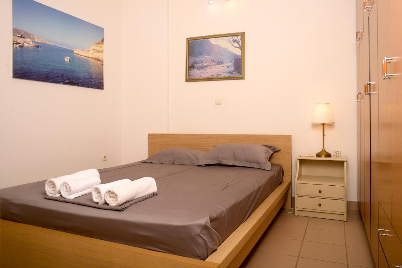 Agali 2 Superior Mezonet Front Of The Sea Apartment Akrogiali Luaran gambar